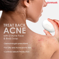 D'Acne Anti Acne Kit | Face and Body Acne Kit | Mild Cleansing Face Wash & Body Soap |Suitable for Oily and Acne-Prone Skin |Dermatologically tested|for Men & Women
