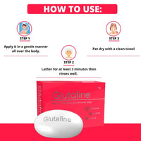 Ethiglo Glutafine Ultra-Rich Creamy Soap - 75g : Pack of 2