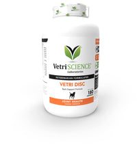 VetriScience Vetri Disc Joint Supplement for Dogs - Spine Support & Joint Health Dog Supplement with Chondroitin Sulfate, Vitamins B6, C & D, Calcium, Magnesium, Horsetail Herb & More - 180 Capsules Unflavored 180 Tablets for All Dogs