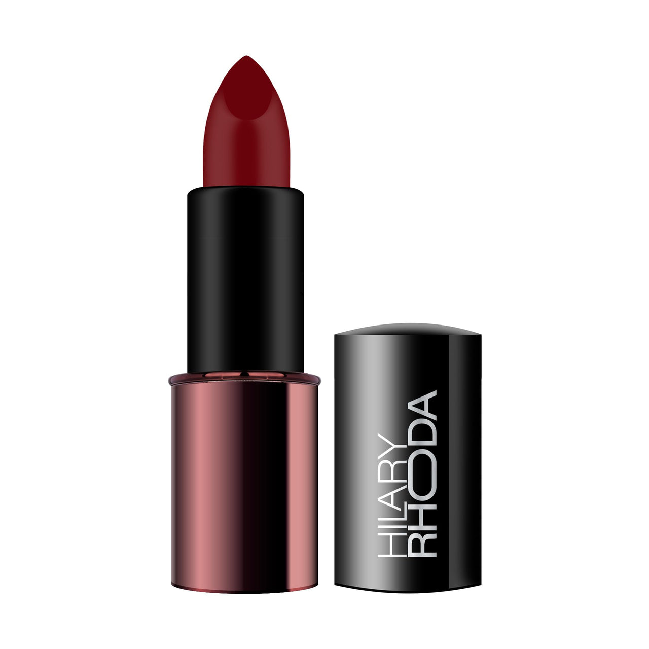 Hilary Rhoda Creamy Touch Lipstick | Infused with Olive Oil, Shea Butter & Vitamin E | Highly Pigmented & Creamy Texture | Long Lasting & Keeps Lips Moisturising - 4g (Majestic Marron - Shade 11)