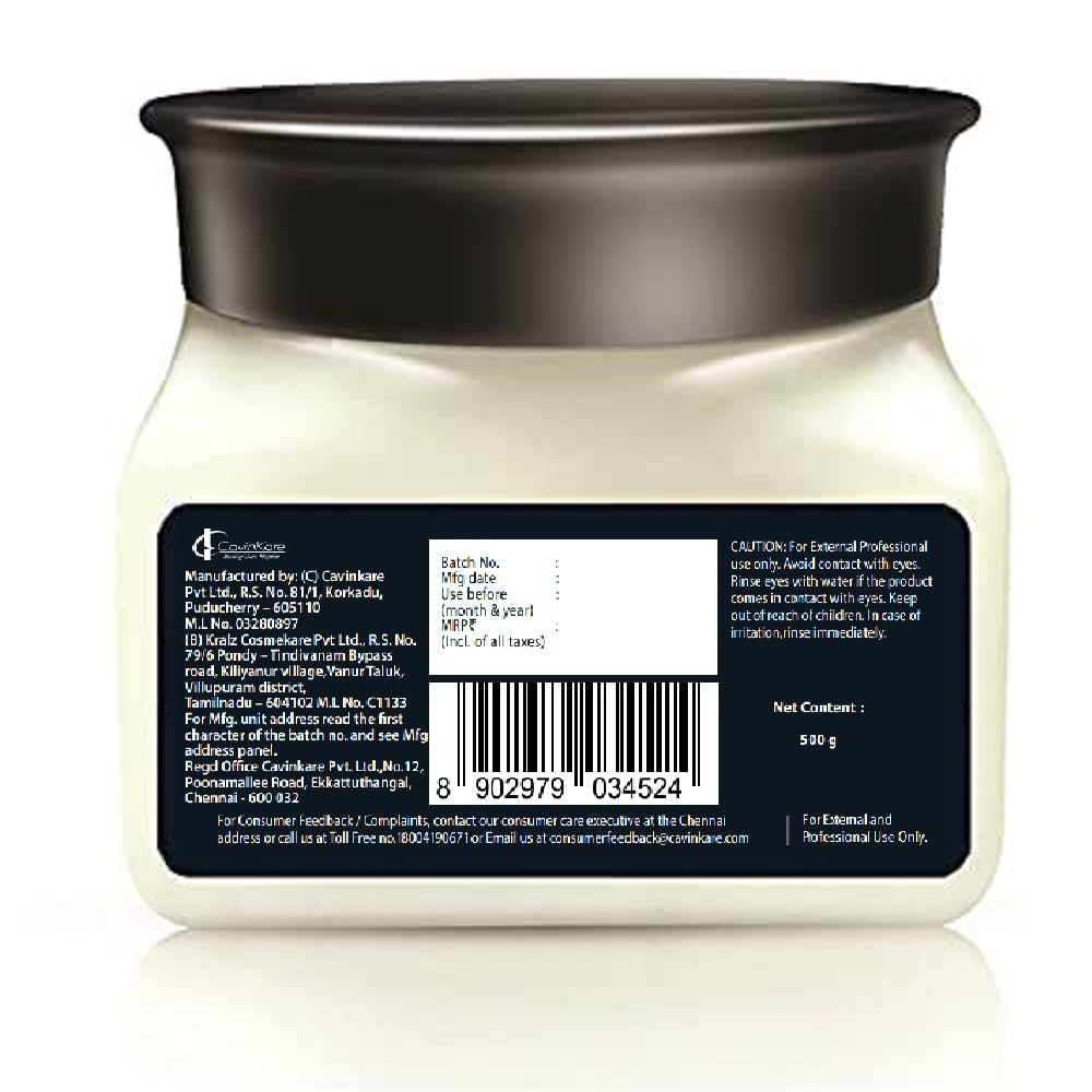 Raaga Professional De-Tan Advanced Pack | Dead Sea Mud, Charcoal, Lactic Acid & Arbutin | Peroxide, Hydroquinone & Sulphate Free Detan Face Pack (500gm)