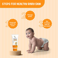 Fixderma Hoopoe Diaper Rash Cream for baby with Zinc Oxide & Panthenol | Prevent Rashes, Redness & Irritation | Baby Rash Cream | Dermatologist Tested (50G)