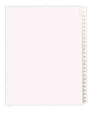 Avery 1-25 Legal Exhibit Dividers for 3 Ring Binders, 25-Tab Sets, Allstate Style, 1 Binder Divider Set (01701)