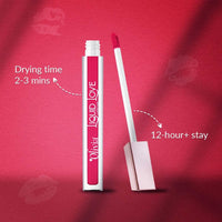 Oliva Liquid Lipstick, 12HR Long-lasting Matte Lipstick, Non Transfer, High Coverage, Water & Smudge Proof, Light Weight & Cruelty-Free - 2ml (Coral Lush 9)