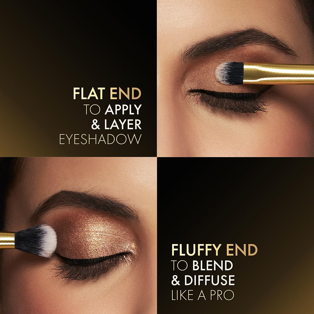 Lakmé Absolute Makeup Master Tools - Dual Ended Eyeshadow Brush