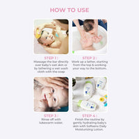 Softsens Baby Nourishing Soap Bar Enriched with Colloidal Oatmeal, Shea Butter & Vitamin E I Dermatologically Tested & Paraben Free for Baby Skin- Pack of 1 (100 gms x 3)