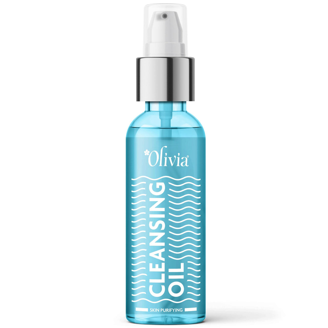 Olivia Skin Purifying Cleansing oil, Removes Skin Impurities and Dead Skin, Cleanser for Deep Pore Cleansing, Hydrating, Brightening & Pollution Defence - 50ml