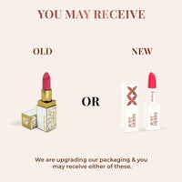 Just Herbs Ayurvedic Creamy Matte Lipstick For Moisturized Lips - Parabens & Chemical Free 01 Pink (Half - Size) 1.8gm