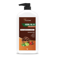 TryOnes SHIKAKAI Hair Shampoo With Herbal Amla Reetha Shikakai For Men & Women, Totally Organic 1000 ml