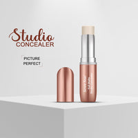 Seven Seas Full Matt Studio Concealer Stick (03_Nude Beige) | Medium to Full Coverage, Oil Free Concealer Stick for Women | Long Lasting and Blendable Concealer for Face Makeup