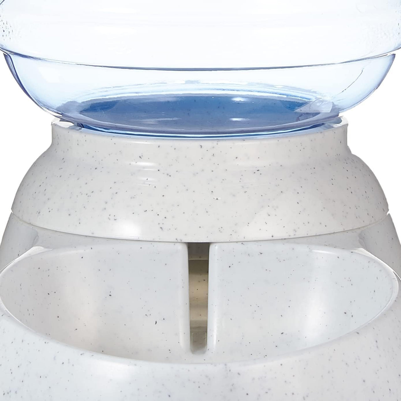 Basics Gravity Pet Waterer for Cat, Dog, Small, 1 Gallons Capacity, Gray