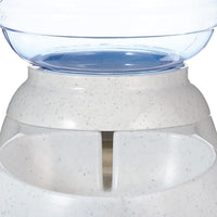 Basics Gravity Pet Waterer for Cat, Dog, Small, 1 Gallons Capacity, Gray