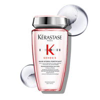 Kérastase Genesis Hydra-Fortifiant Anti Hair Fall Shampoo | For Normal to Oily Weak Hair | Infused with Ginger Root and Edelweiss Native Cells | 250ml