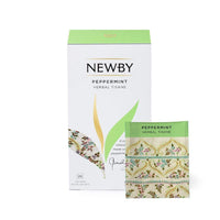 Newby Peppermint Herbal Tisane, 25 Biodegradable Tea Bags, Soothing Peppermint Leaves With Fresh Minty Taste | Iced Tea | Cooling Tea | 50 g
