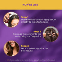 WOW Skin Science Rosemary Pro Hair Growth Serum| Stimulates Hair Growth| Strengthens Roots | Adds Volume | Gives Fuller Looking Scalp| Powered By Rosemary, Redensyl, Anagain, Biotin & Baicapil | 30ml