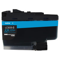 Brother Genuine LC3035C, Single Pack Ultra High-Yield Cyan INKvestment Tank Ink Cartridge, Page Yield Up to 5,000 Pages, LC3035, Dash Replenishment Cartridge