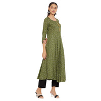 Tissu Women's  Floral Printed Kurta