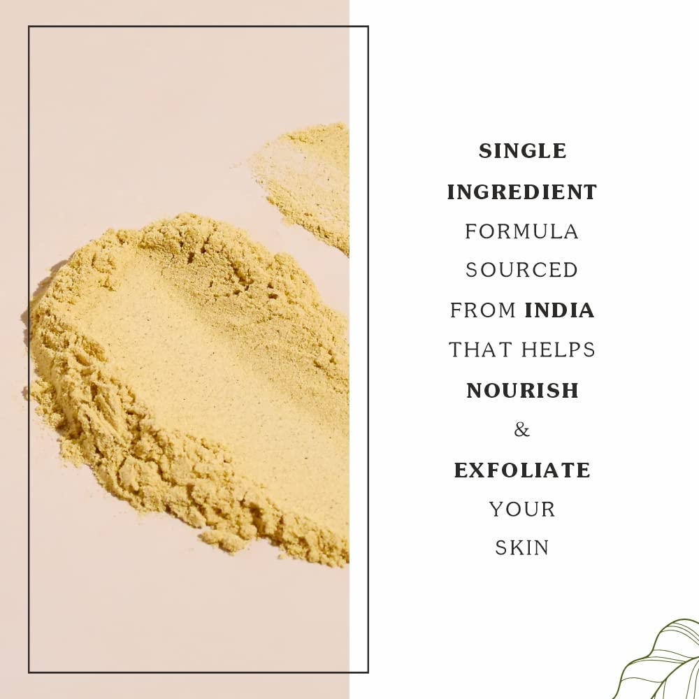 O4U Indian Multani Mitti Powder for Black Head Removal, Oil Control, Naturally Glowing Skin, Soft & Silky Hair, Dandruff Clearance | USDA Certified, 100% Pure & Organic | (100g)