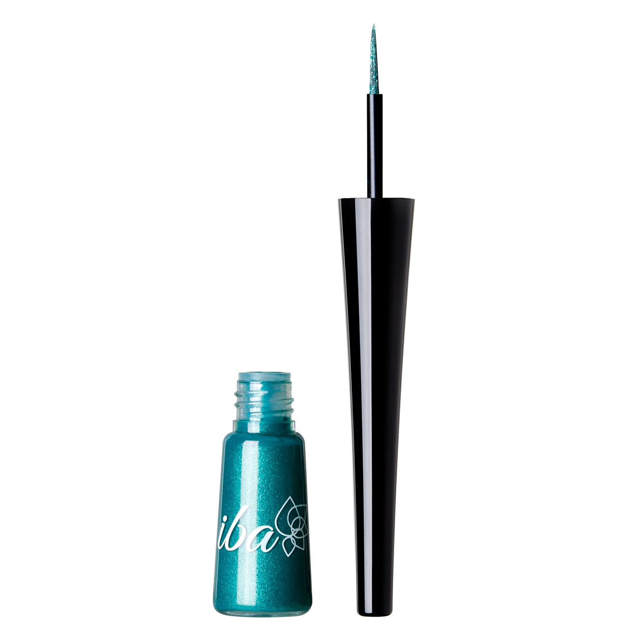 Iba Eye Talk Liquid Eyeliner - 03 Glamorous Green | 18 Hr Waterproof, No Fade & Smudge proof Eye Makeup | Quick Drying | Matte Finish | Halal Certified & Vegan Makeup