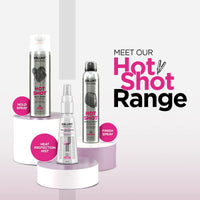 BBLUNT Hot Shot - Heat Protection Hair Mist | No Sulphate, No Paraben, No SLS with Grapeseed Oil & Provitamin B5 | Designed for Indian Hair | For Men & Women | 150 ml