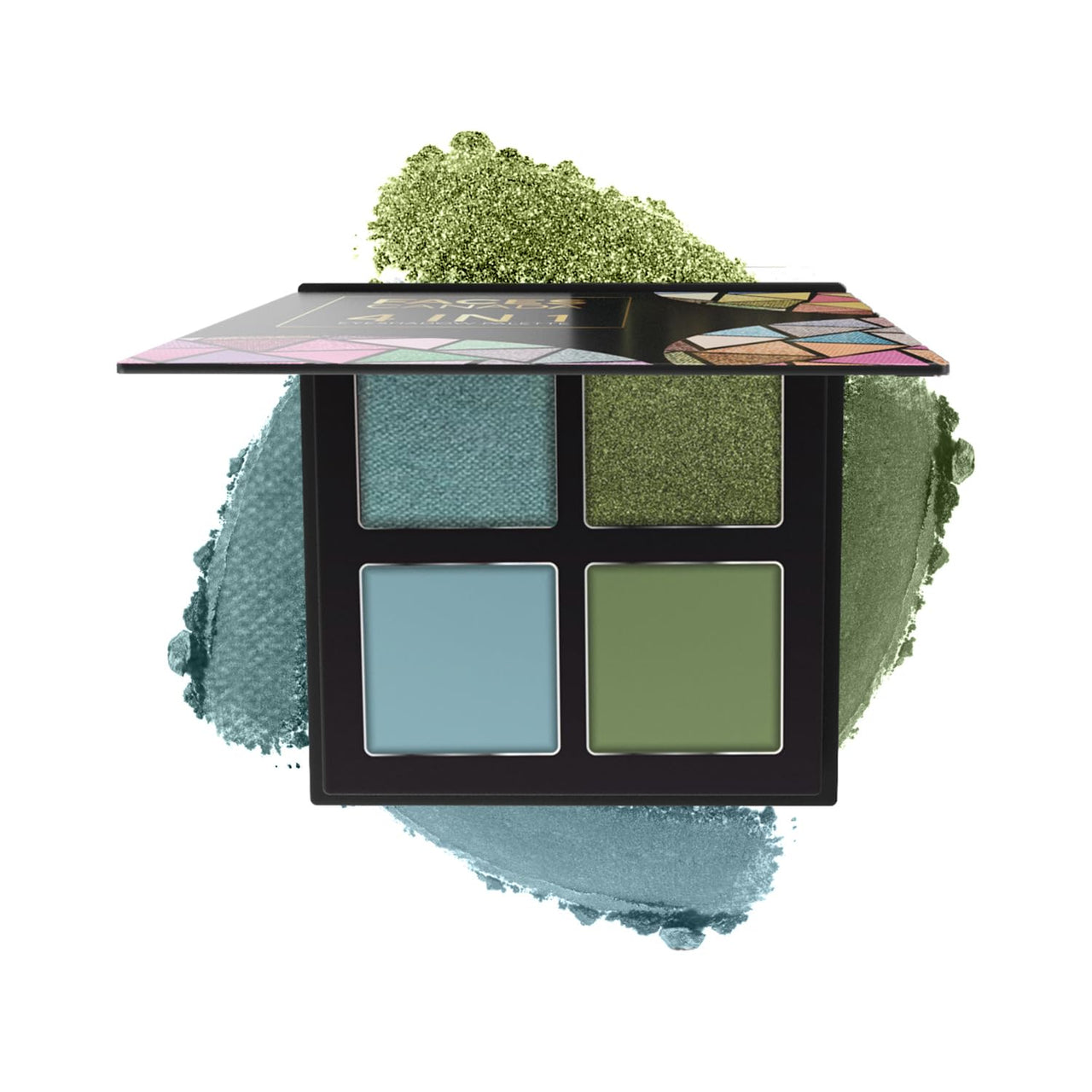 FACESCANADA 4 In 1 Quad Eyeshadow Powder Palette - Make'Em Envy 05,4.8G|Shimmer & Matte Shades|Satin Matte Finish Eye Shadow Quartet|Intense Pigt|Long Lasting|Vitamin E Enriched|Vegan,Multicolor