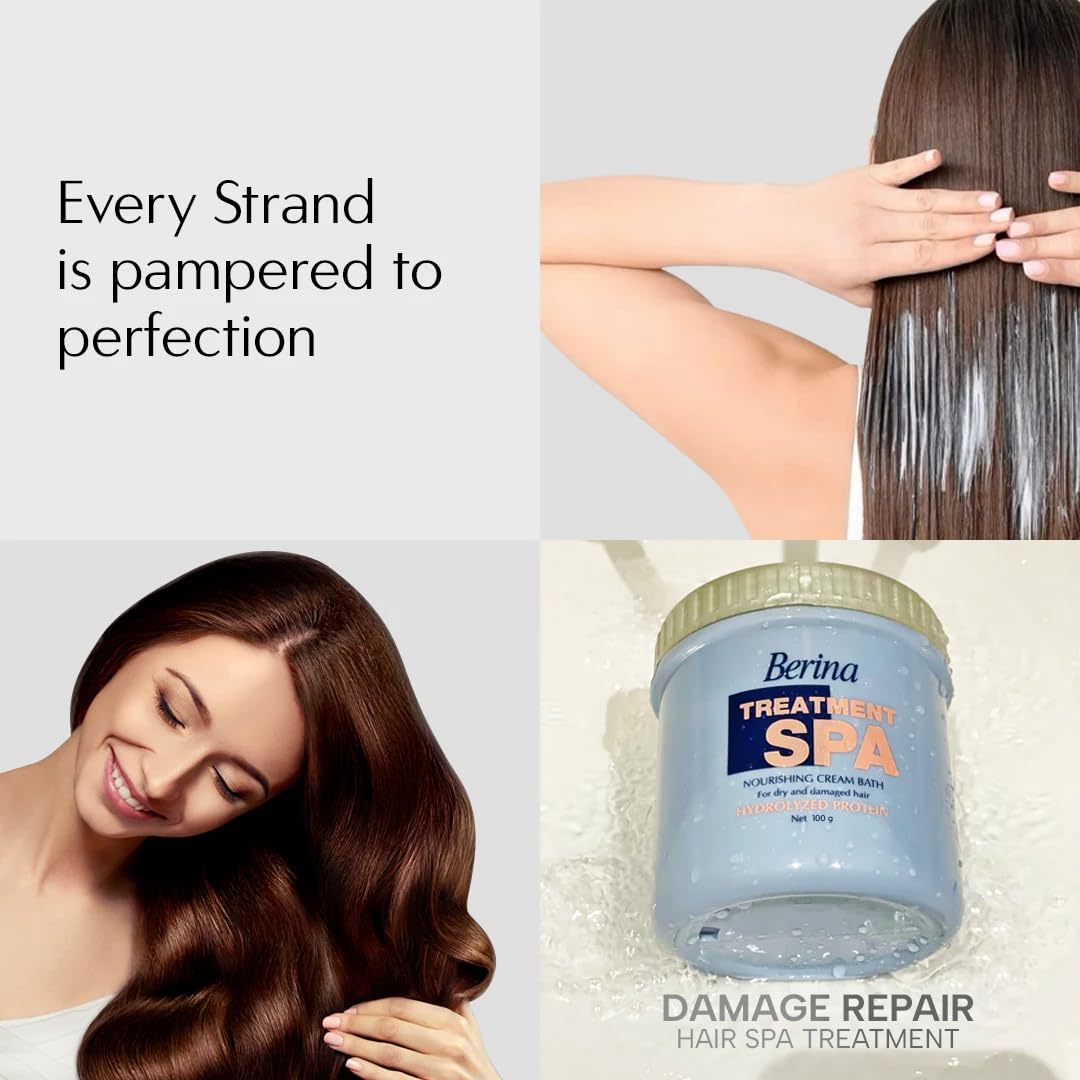 Berina Professional | Hair Treatment Spa | 100gm | Deeply Conditions Hair