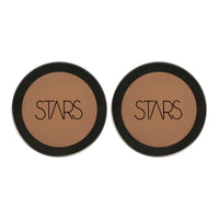 Stars Cosmetics Makeup Foundation Cream Face Professional Light Weight Matte Finish Waterproof blends seamlessly Long Lasting Full Coverage All Skin Types For Girls & Womens 626C (Pack of 2 8g Each)