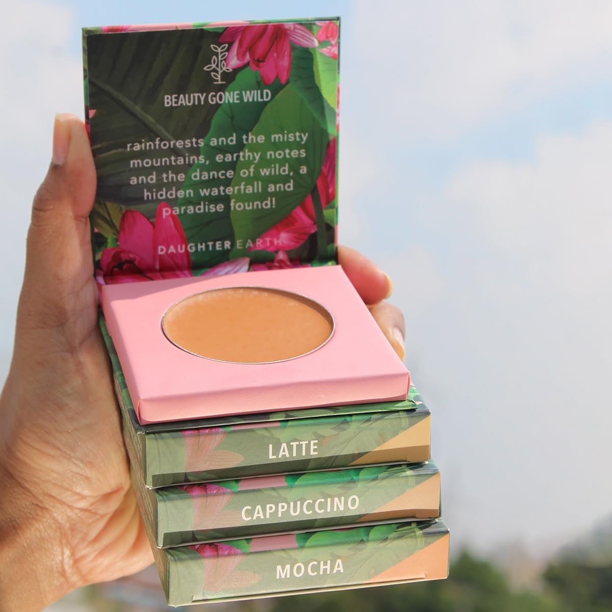 DAUGHTER EARTH Full Coverage Natural Concealer Stick for Face Makeup For Sensitive skin, Lightweight & Breathable, Creaseless Finish |Pro Concealer with Bakuchiol | Shade-Cappuccino 4.5g