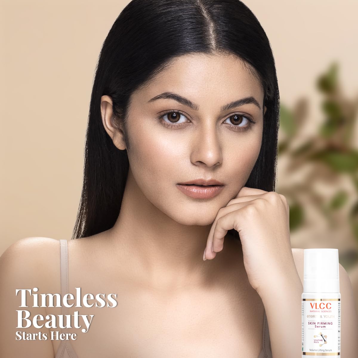 VLCC Eternal Youth Skin Firming Serum - 40ml | Volume Lifting Serum | Firms Loose and Saggy Skin | Revitalizes and Tightens Skin | Wrinkle Free Skin With Vinzyme Plex, Niacinamide & Vitamin E.