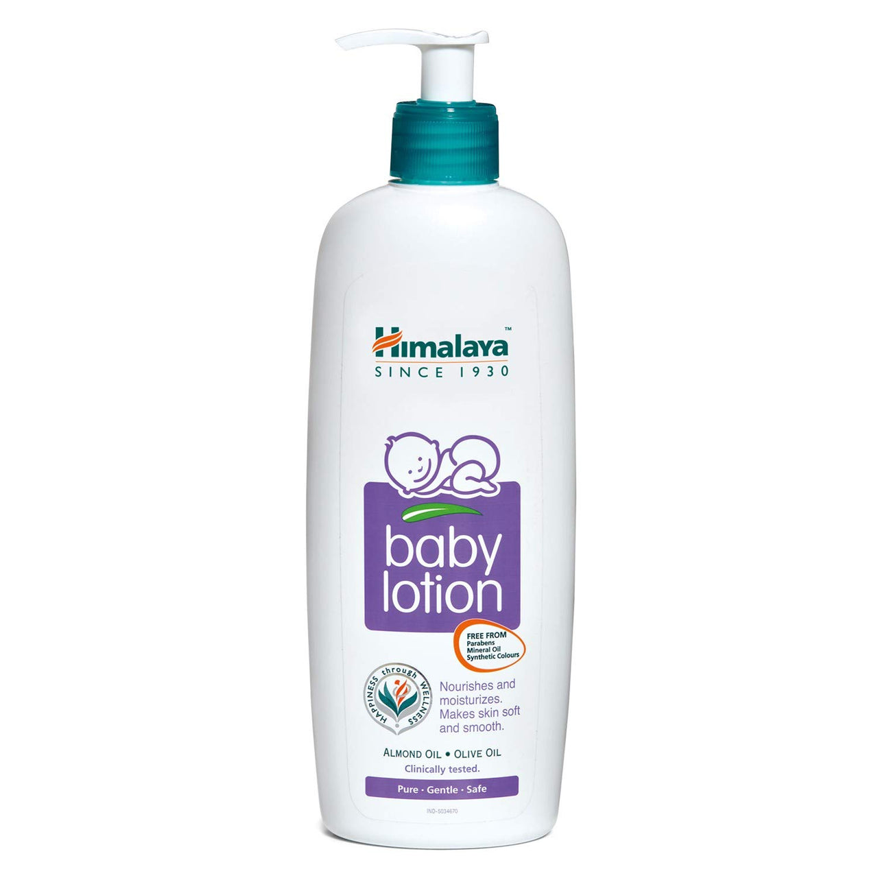 Himalaya Baby Body Lotion, For All Skin Types (400 ml) & Herbals Moisturizing Aloe Vera Face Wash,100ml & Gentle Baby Shampoo (200ml)