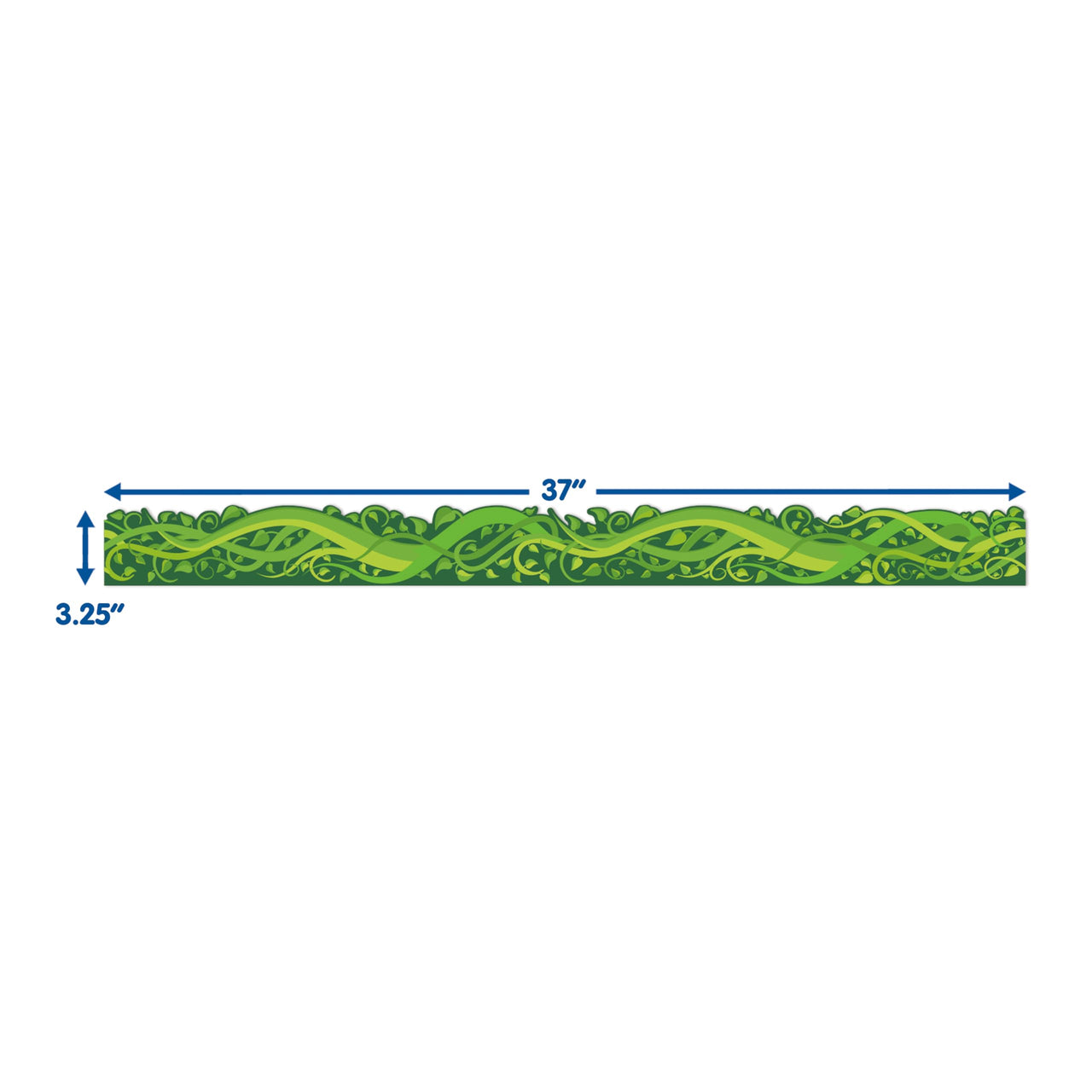 Eureka Once Upon A Dream Vines Extra Wide Decorative Classroom and Bulletin Board Trim for Teachers, 3.25" Wide, 12 Strips for 37 Total Feet