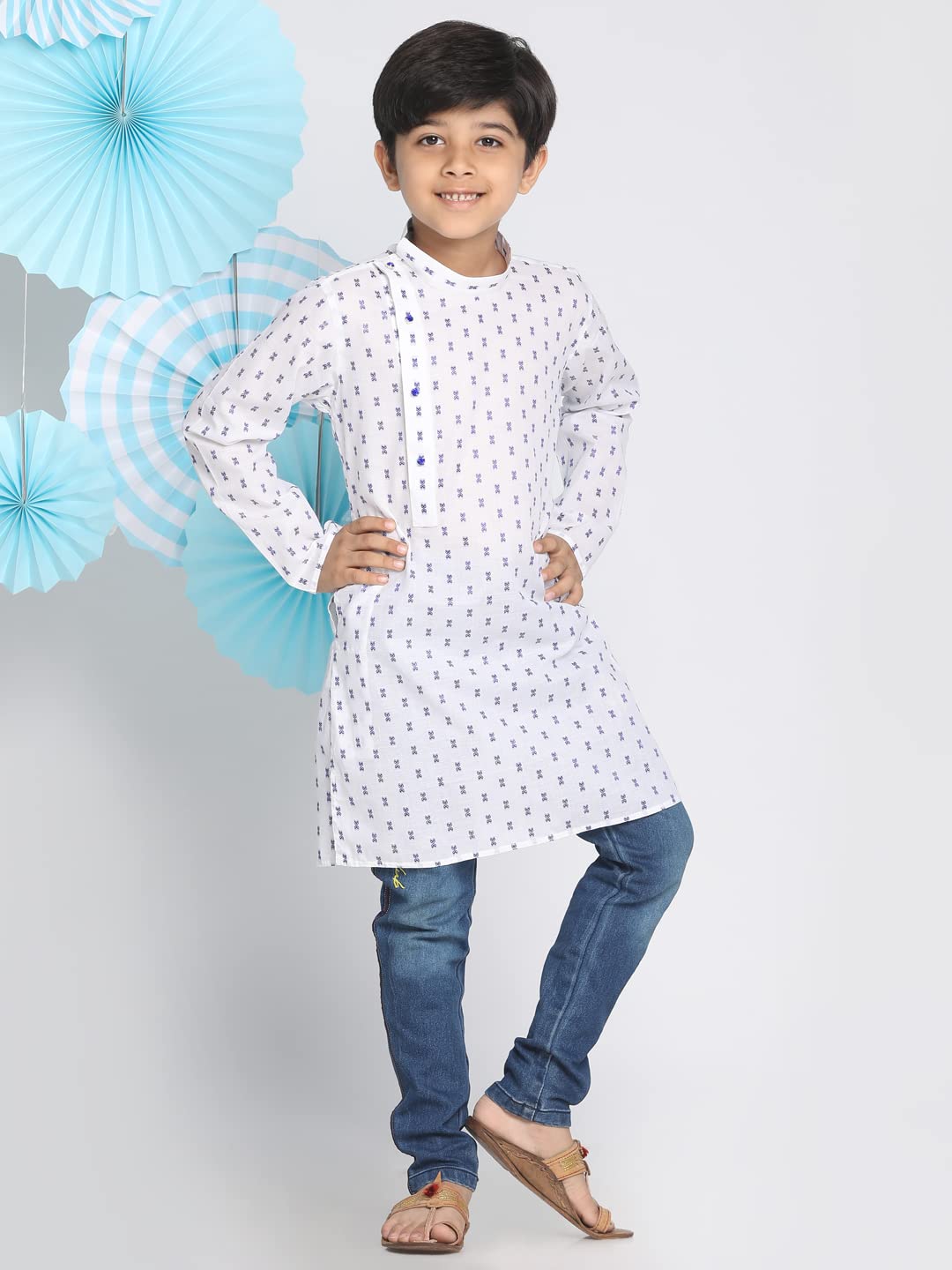VASTRAMAY Boys' Ethnic Kurta
