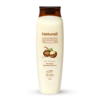 Naturali Rice Water Shampoo for Frizzy and Dry Hair | With Rice Water | Sulphate Free | For Women | Clarifying Shampoo | Paraben Free | 200 ml