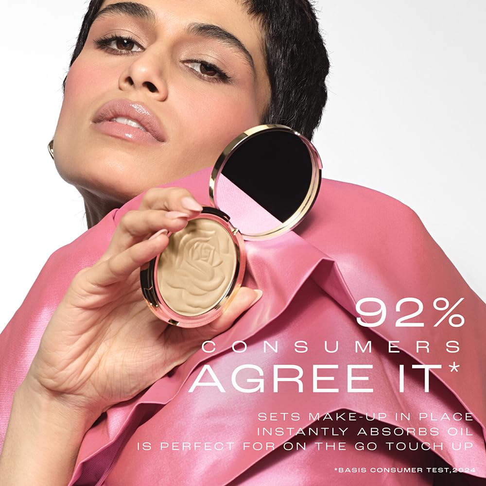 Lakmé Showstopper Collection Rouge Bloom Matte Setting Powder Neutral Nude - 12 Gram, All Skin