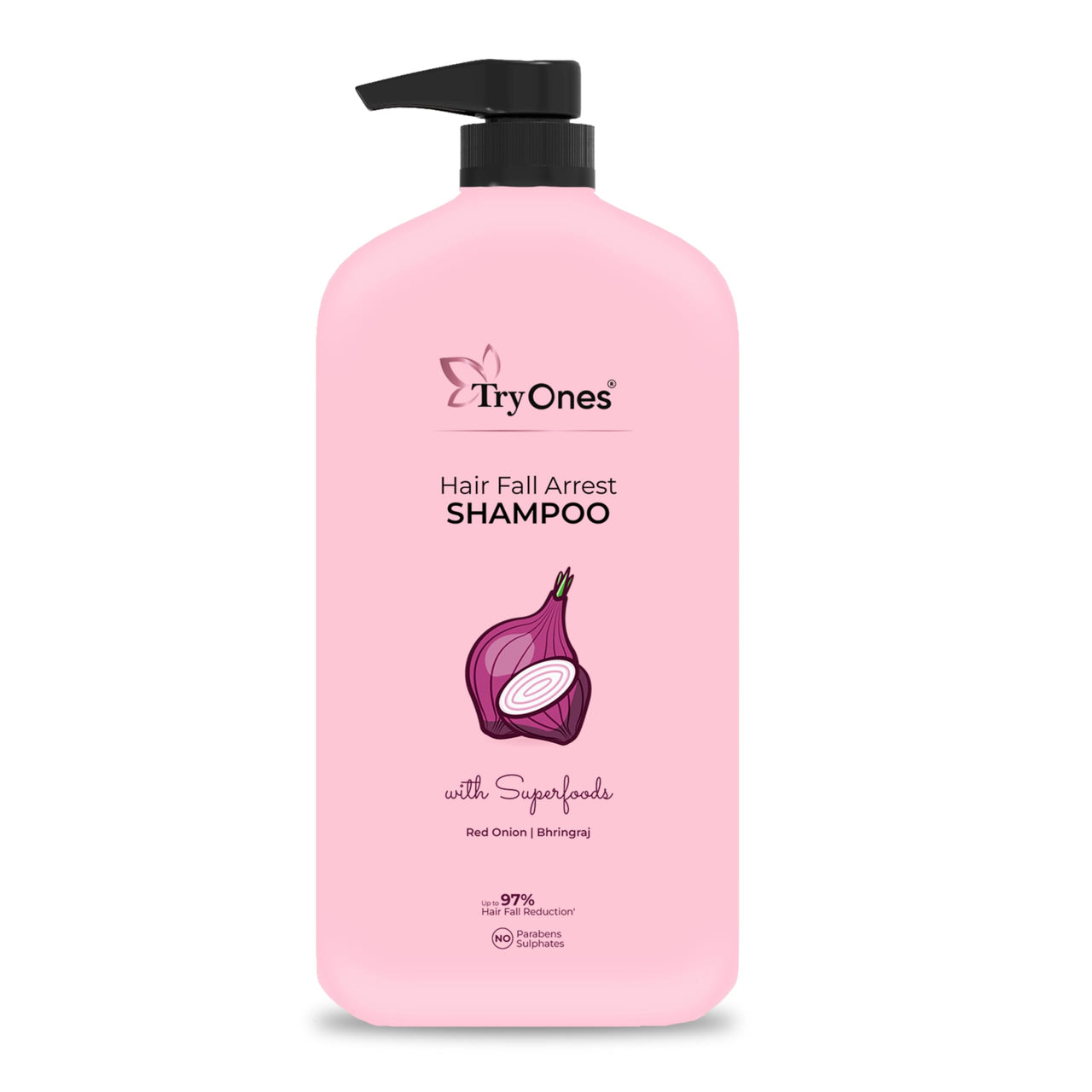 TryOnes Hairfall Shampoo|Prevents Hair Fall And Thinning |Promotes Healthy Hair 1000 ml