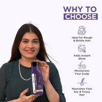 ORGATRE Ultra Smoothing Shampoo - 250ml | Argan Oil, Plant Protein & Ashwagandha | Frizz-Free, Silky Hair | Nourishing Shampoo for Men & Women