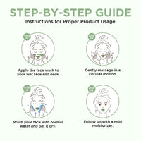 Orgatre Acne Clear Face Wash with Tea Tree, 2% Salicylic Acid & Niacinamide | Anti-Acne & Pore-Cleansing Formula for Clearer Skin | 100ml