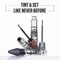 Insight Cosmetics Brow Tattoo | Smudgefree, Fade proof & Waterproof Formula | Sculpts & Defines Eyebrow | 5 g (EB02-Black)