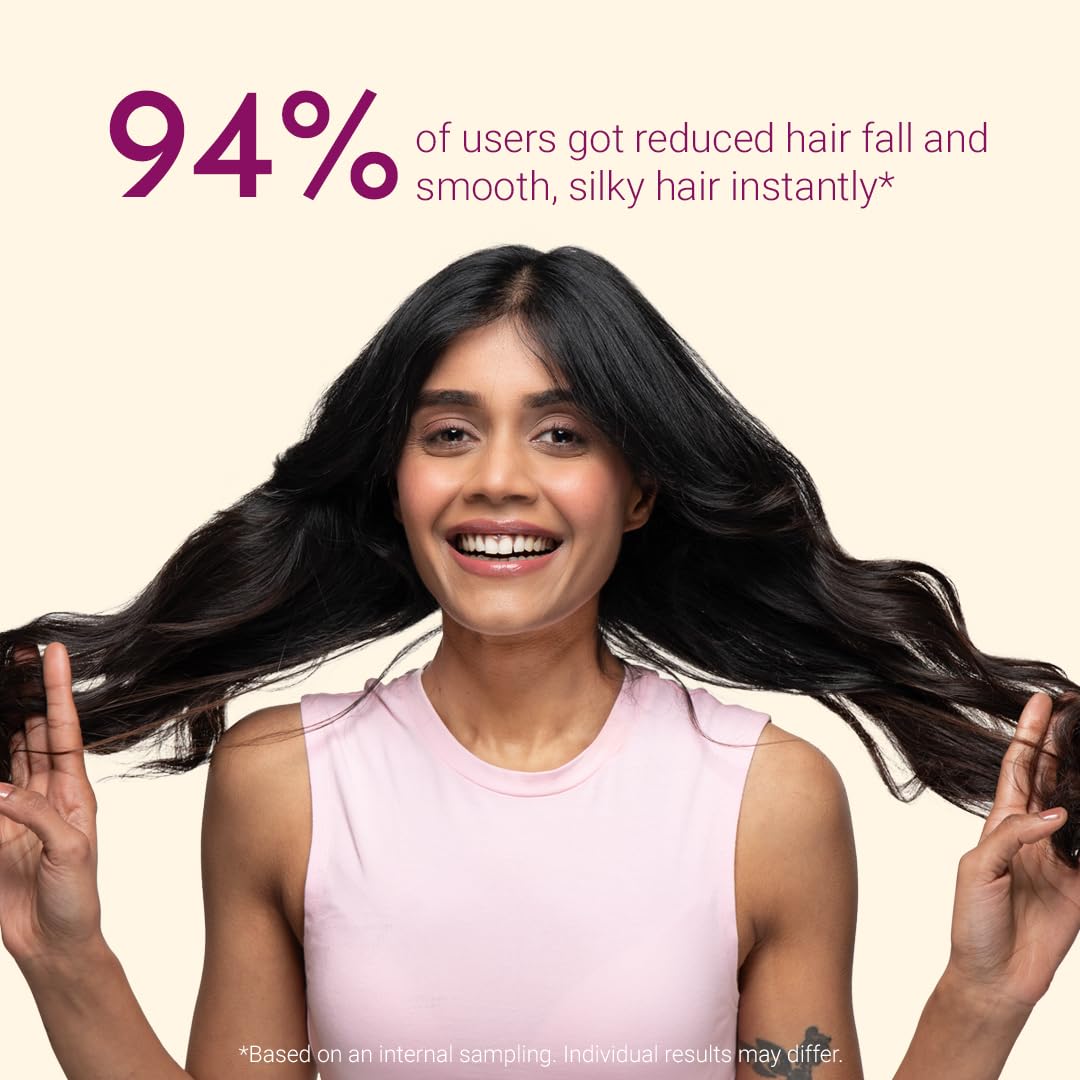 Arata Hair Fall Defense Onion Shampoo (200 ML) | Controls Hair Fall | Helps Strengthen & Smoothen Hair | With Onion Oil, Rice Water, Apple Cider Vinegar and Aloe Vera