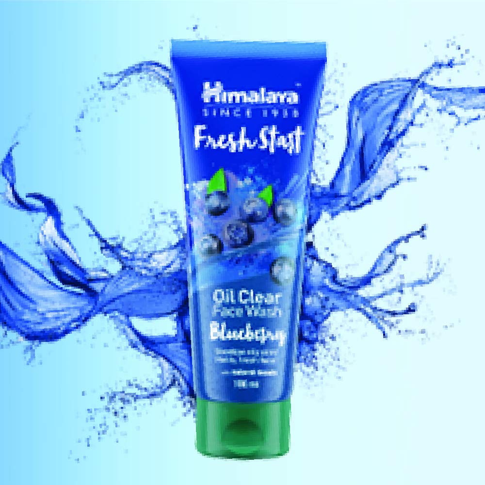 Himalaya Fresh Start Oil Clear Face Wash, Blueberry, 50ml