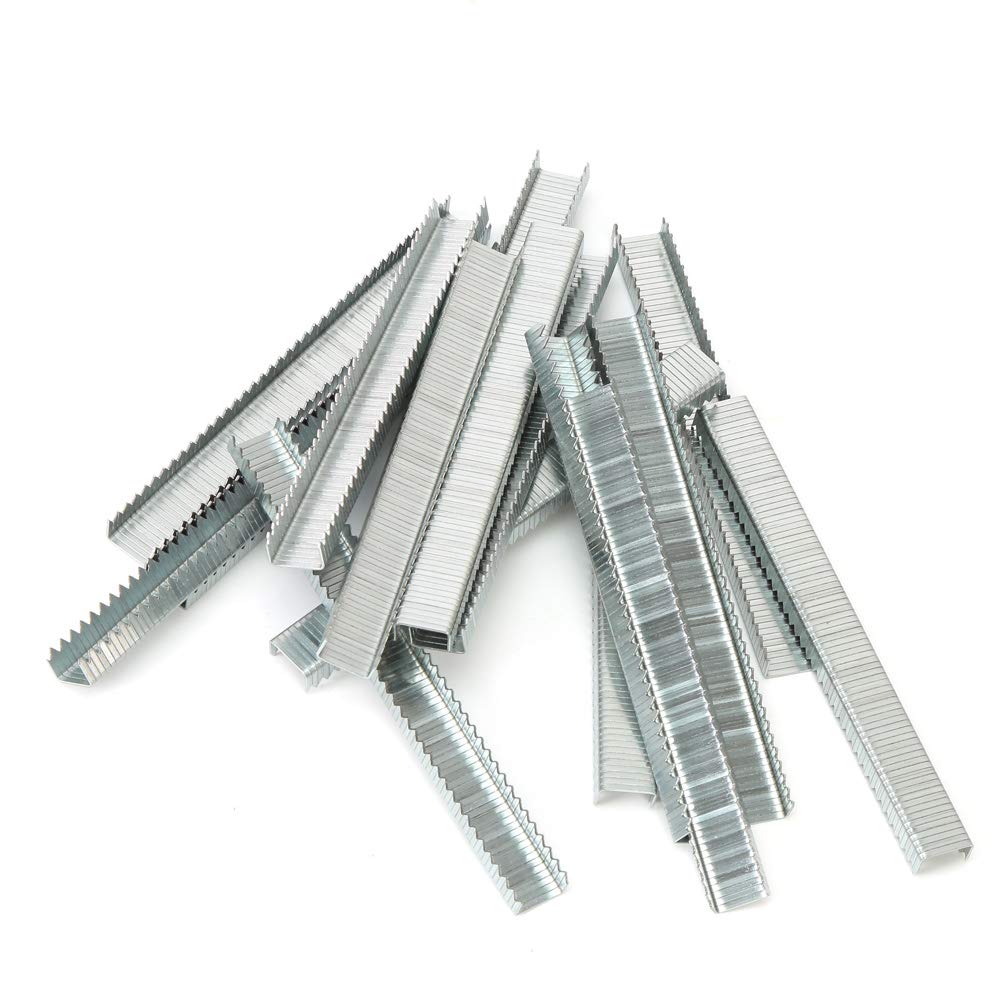 504IP Heavy Duty T50 Staples for Upholstery, Construction, Furniture, Crafts, 3/8-Inch Crown Size, 1/4-Inch Leg Length, 5000-Pack