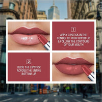 Maybelline New York Matte Lipstick, Intense Colour, Keeps Lips Moisturised, 691 Rich Ruby, Color Sensational Creamy Matte Lipstick, 3.9g