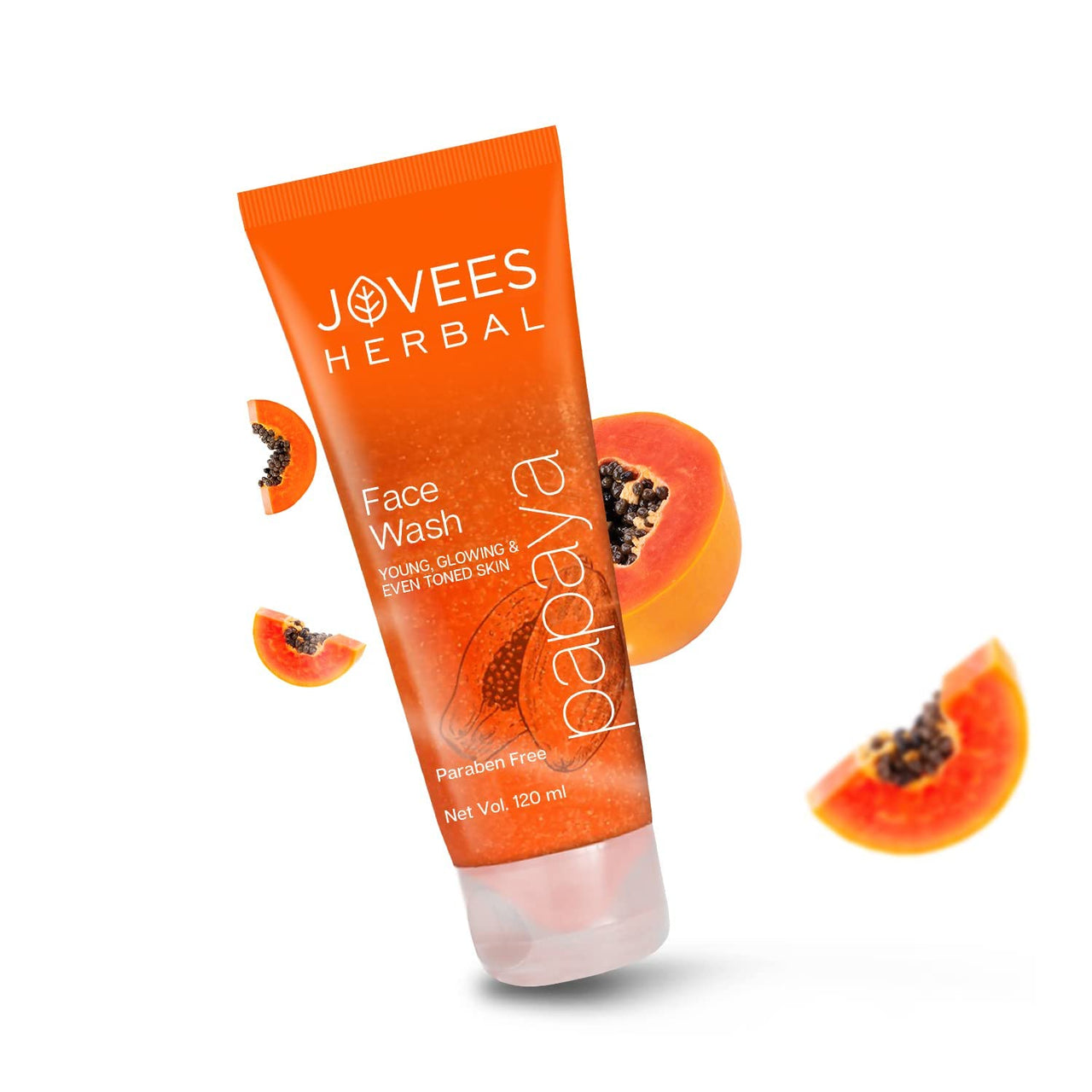 Jovees Herbal Papaya Face wash (120ml) + Henna & Ginseng Anti Hair Loss Shampoo (300ml) + Sun Guard lotion SPF 60 PA+++ (100ml) + Rose Body Wash (300ml) Set Of 4