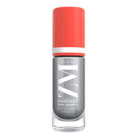 ZM Zayn & Myza Breathable Nail Enamel - Silver Icing | Smooth Application | Quick-Drying I Longlasting I Chip-Defiant I Water Permeable | Glossy Finish | 100% Vegan, 6 ml
