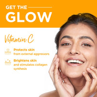 Simple Protect N Glow Vitamin C Moisturising Glow Gel| With Yuzu Lemon| For all Skin Types| No Colour, Perfume| No Harsh Chemicals & Parabens| Tested on Sensitive Skin, 40g
