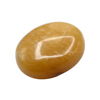 Yellow Aventurine Palm Stone - Massage Worry Stone for Natural Body Chakra Balancing, Reiki Healing and Crystal Grid Yellow Aventurine