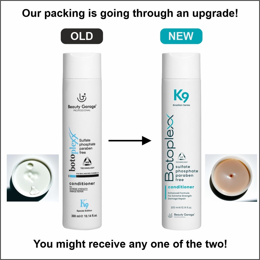Beauty Garage K9 Botoplexx Hair Conditioner For Dry Frizzy Hair | Moisturizing Creamy Formula for Smooth, Manageable Hair | Unisex Conditioner For Frizzy Hair | 300 ml