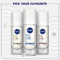 Nivea Deodorant, Deo Milk Dry Roll On For Women, 40ml