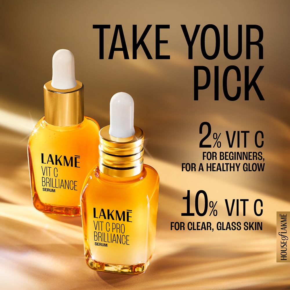 LAKMÉ Vit C Brillance Serum 10% Complex 15Ml