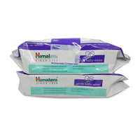 Himalaya Refreshing Baby Wash 400 ml and Himalaya Gentle Baby Wipes - 72 Pieces (Pack of 2)